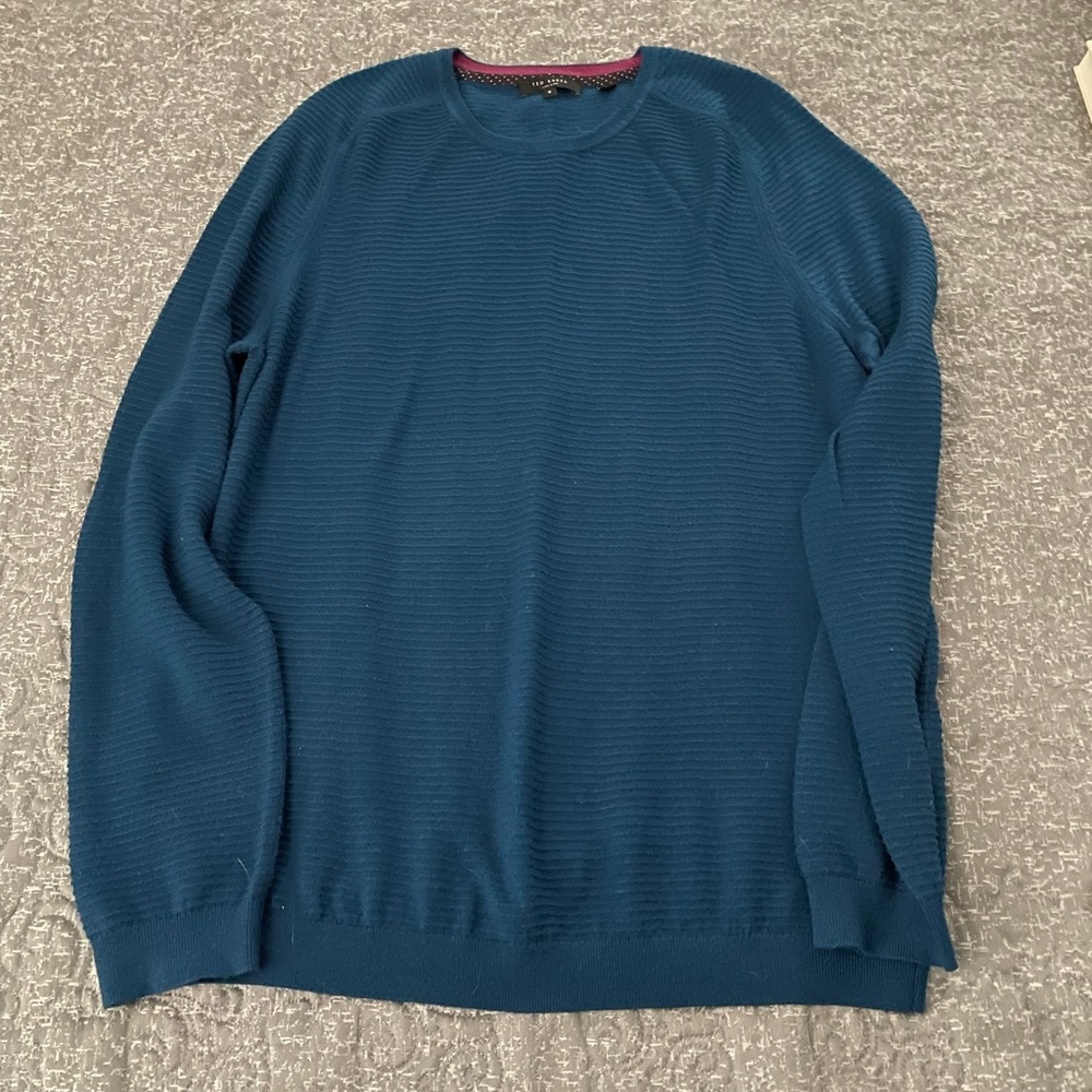 Ted Baker  blue/green sweater size 6